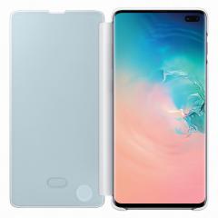 Samsung Husa Original Book Clear View Samsung Galaxy S10 Plus G975 White