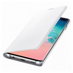 Samsung Husa Book Led View Samsung Galaxy S10 Plus G975 White