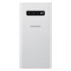 Samsung Husa Book Led View Samsung Galaxy S10 Plus G975 White