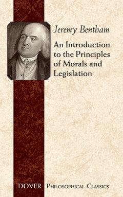 An Introduction to the Principles of Morals and Legislation