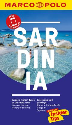 Coperta cărții Marco Polo - Sardinia Pocket Travel Guide 2018