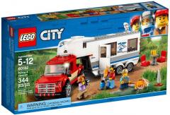 Jucarie - Lego City - Pickup and Caravan, 60182