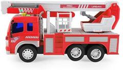 Masinuta pompieri cu frictiune, sunete si lumini