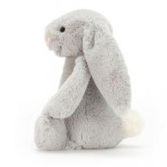 Jucarie de plus - Bashful Silver Bunny, 18 cm