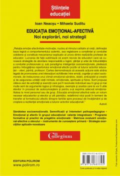 Educatia emotional-afectiva. Noi explorari, noi strategii