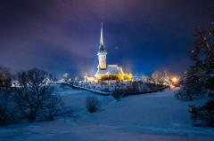 Puzzle - Biserica din lemn Plopis, 195 piese