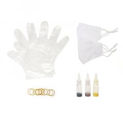 Kit masca protectie faciala - Tie Dye Mask Kit