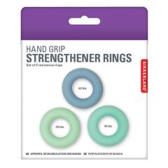 Set inel flexor - Hand Grip Strengthener Rings, 3 bucati
