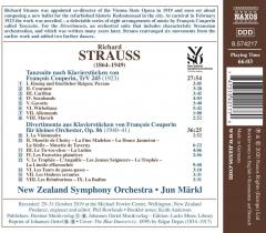 Strauss: Tanzsuite (Dance Suite); Divertimento, Op. 86