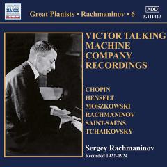 Great Pianists; Rachmaninov: Complete Solo Piano Recordings (1922-1924)