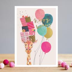 Felicitare - Happy Birthday Giraffe