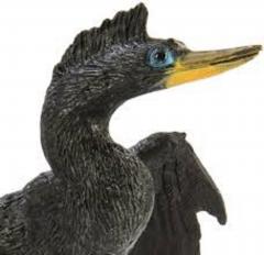 Figurina - Pasare cu gat de sarpe