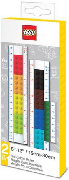 Rigla LEGO construibila cu minifigurina
