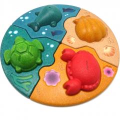 Puzzle din lemn - Marine