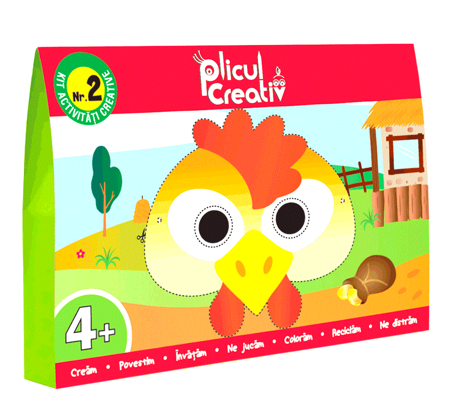 Kit 2 - Plicul Creativ - Set activitati educative si creative pentru copii
