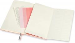 Carnet - Moleskine Art Bullet - Large, Hard Cover - Coral Pink