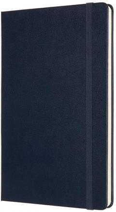 Carnet - Moleskine Classic Extra - Double Layout - Hard Cover, Large - Sapphire Blue