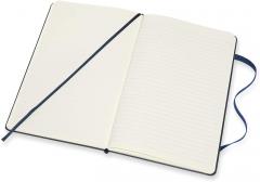 Carnet - Moleskine Classic Extra - Double Layout - Hard Cover, Large - Sapphire Blue