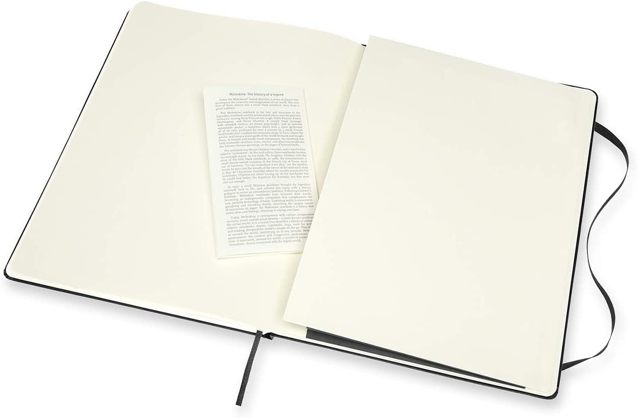 Moleskine Classic Extra Double Layout Hard Cover, XLarge