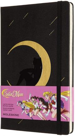 Carnet - Moleskine Limited Edition - Large, Hard Cover, Ruled - Sailor Moon - Moon