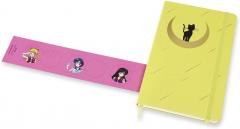 Carnet - Moleskine Limited Edition - Large, Hard Cover, Plain - Sailor Moon - Luna Cat