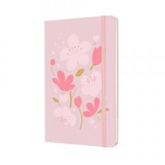 Carnet - Moleskine Sakura - Large, Hard Cover, Ruled - Hanagasumi