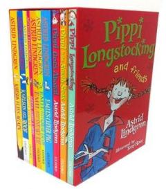 Pippi Longstocking and Friends Box Set - 10 Books