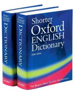 Shorter Oxford English Dictionary