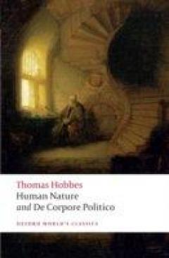 The Elements Of Law Natural And Politic - Human Nature - De Corpore Politico