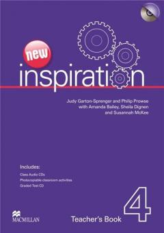 New Inspiration Level 4 Teacher's Book & Test CD & Class Audio CD Pack