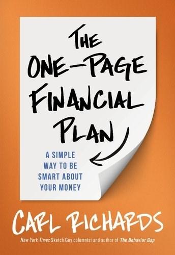 The One-Page Financial Plan - A Simple Way To Be Smart About Your Money