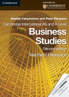 Cambridge International AS and A Level Business Studies Teacher's Resource CD-ROM 