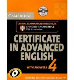 Cambridge Certificate in Advanced English 4 for Updated Exam Self-study Pack