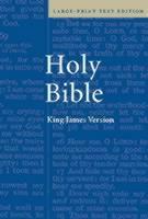Kjv Large Print Text Edition Hardback. Authorized King James Version