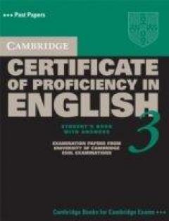 Cambridge Certificate Of Proficiency In English 3 Student's Book With Answers