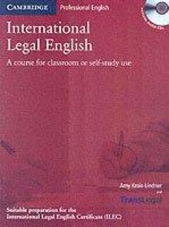 International Legal English Student's Book With Audio Cds
