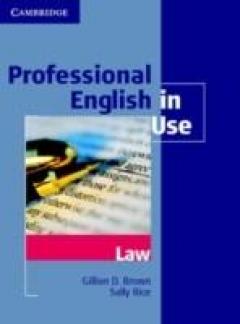 Professional English in Use Law