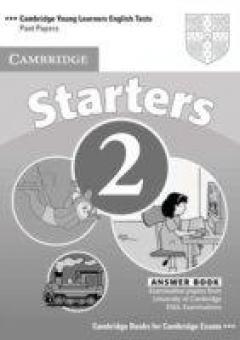 Cambridge Young Learners English Tests Starters 2 Answer Booklet