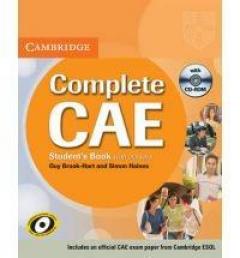 Complete CAE Student's Book with Answers with CD-ROM