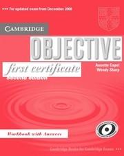 Objective First Certificate 2nd Edition. Workbook with answers