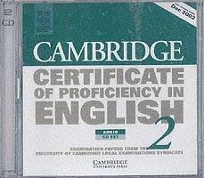 Cambridge Certificate Of Proficiency In English 2 Audio Cd Set ...