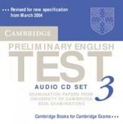 Cambridge Preliminary English Test 3 Audio Cd Set - Cambridge Esol