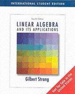 Linear Algebra And Its Applications