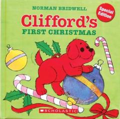 Clifford's First Christmas (With Gel Pack Ornament on Cover)