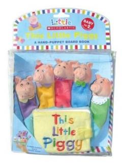 Hand-Puppet Board Books: This Little Piggy