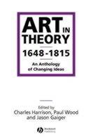Art In Theory 1648-1815
