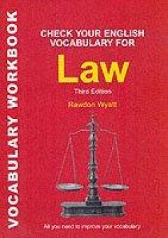 Check Your English Vocabulary For Law