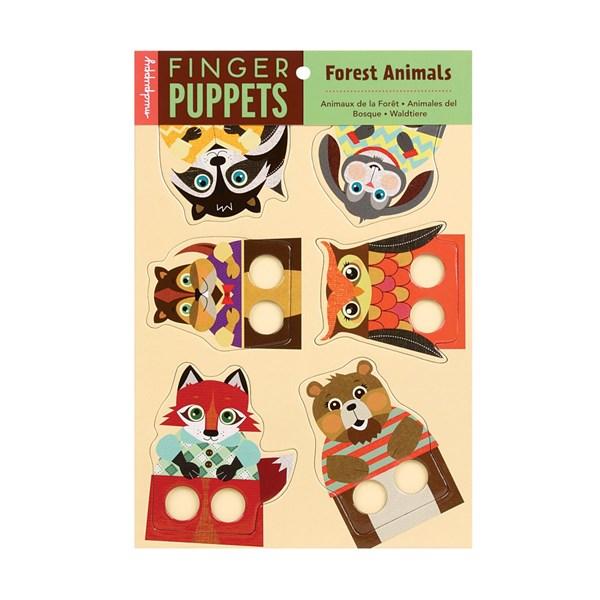 Figurine degete Forest Animals Finger Puppets Mudpuppy
