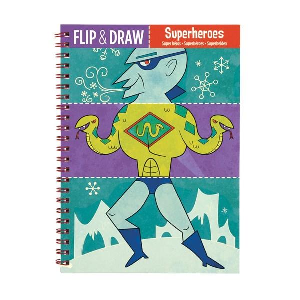 Superheroes Flip and Draw