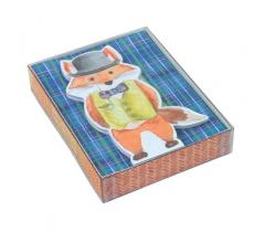 Mr. Fox Die-Cut Cards